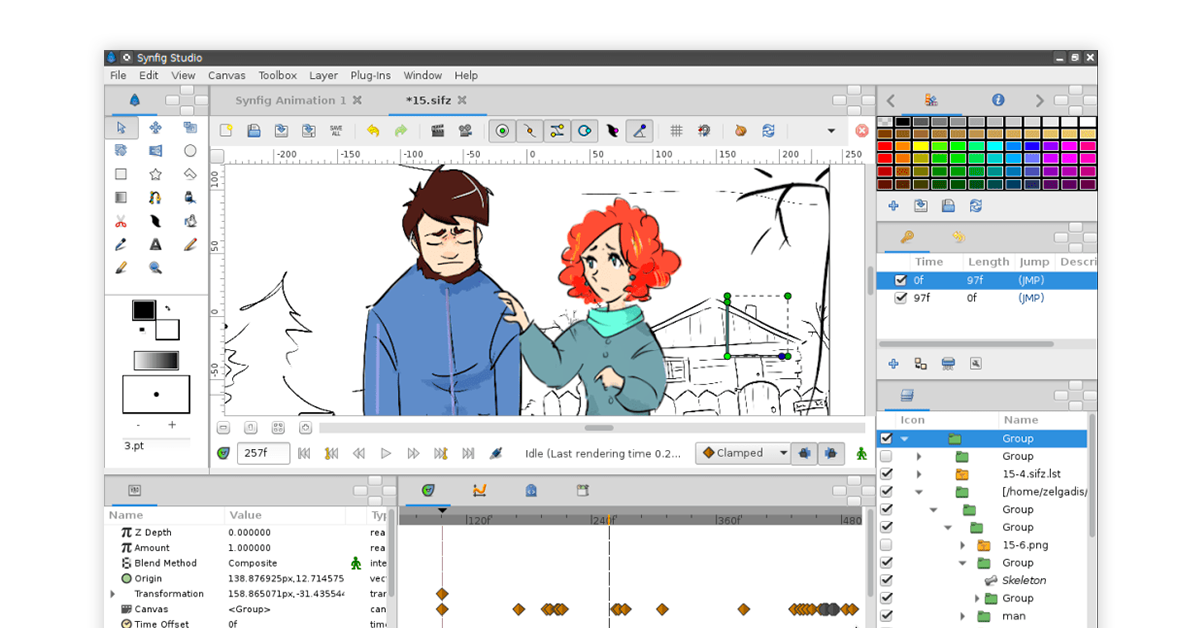 synfig studio inside out layer